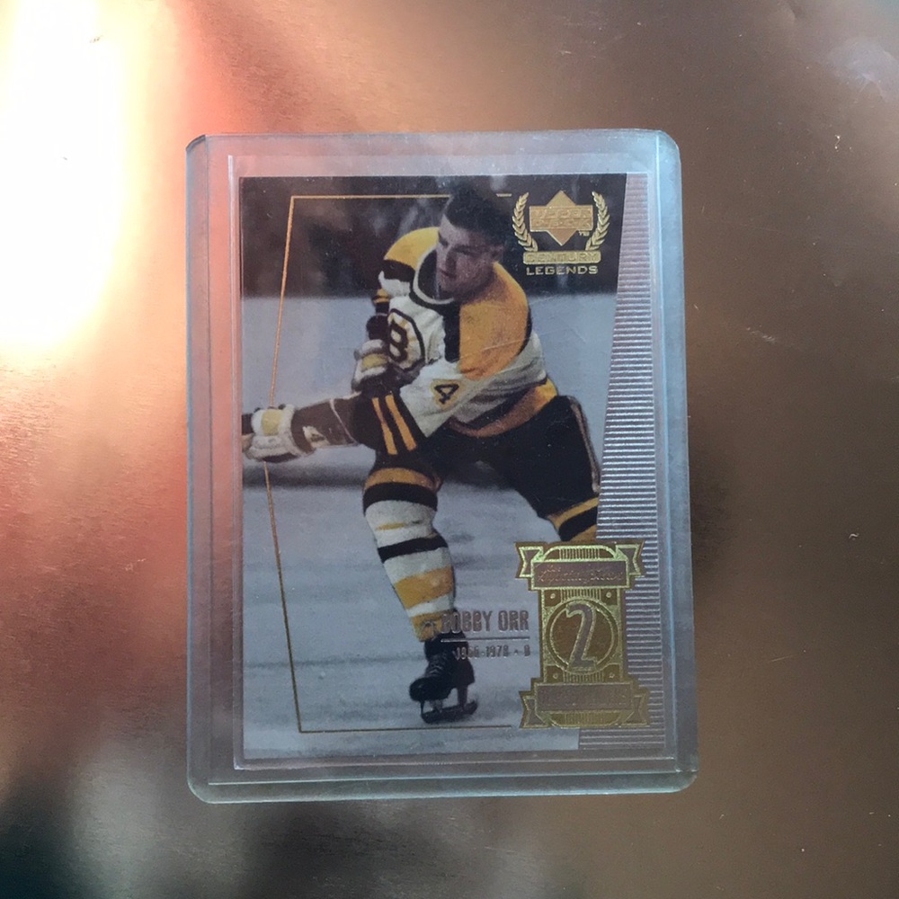 Bobby Orr upper deck 1999 hockey card
